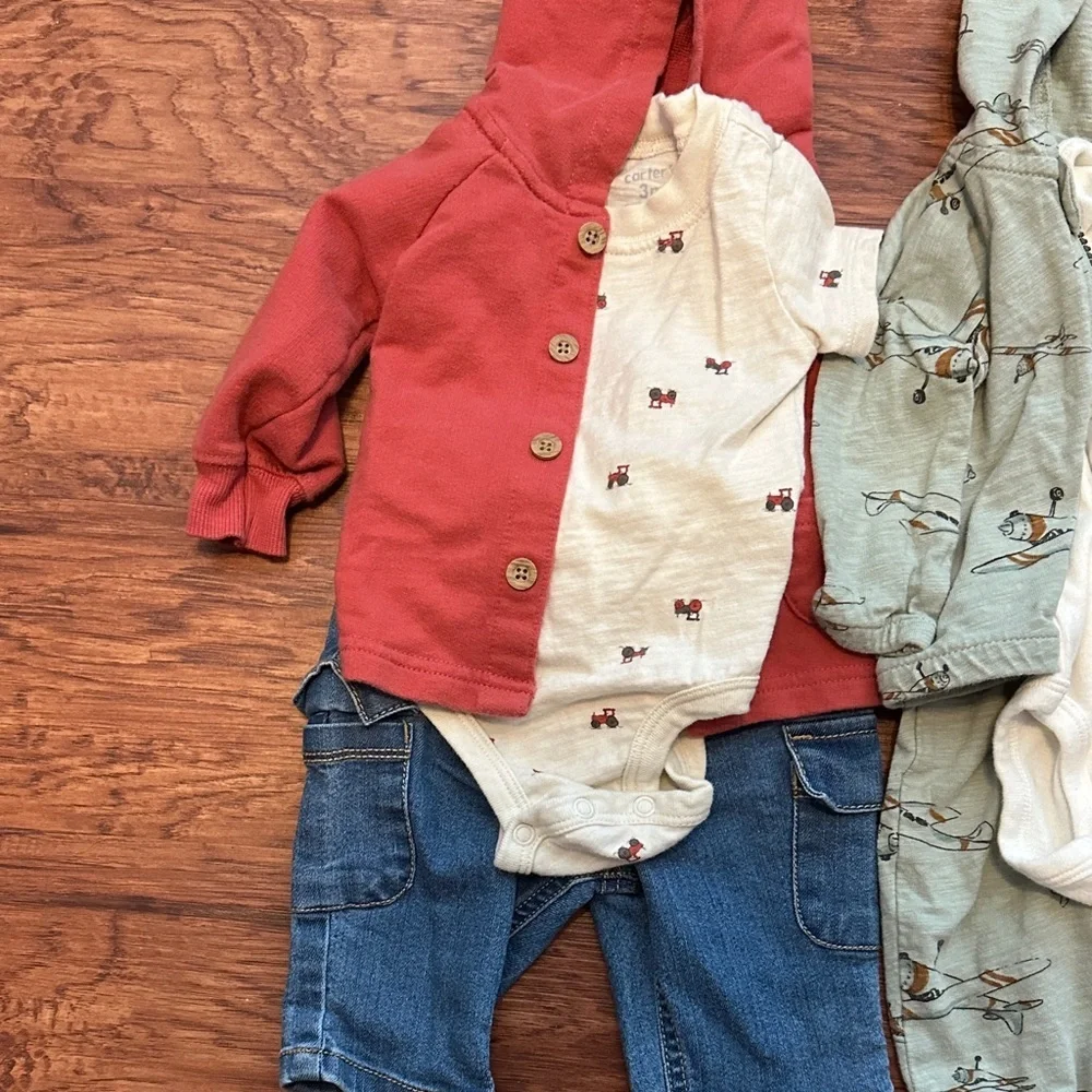 Carter’s Boy Matching Set Bundle 3 Months